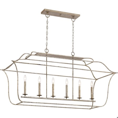 Quoizel Gallery Linear Chandelier GLY648CS
